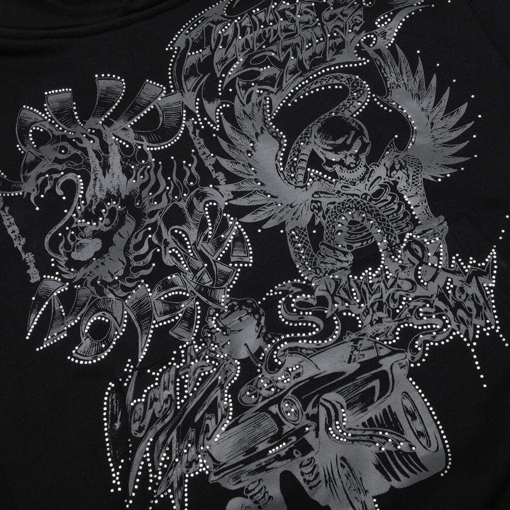 Loud Noises Hoodie - Black