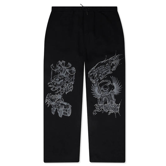 Loud Noises Track Pant - Black