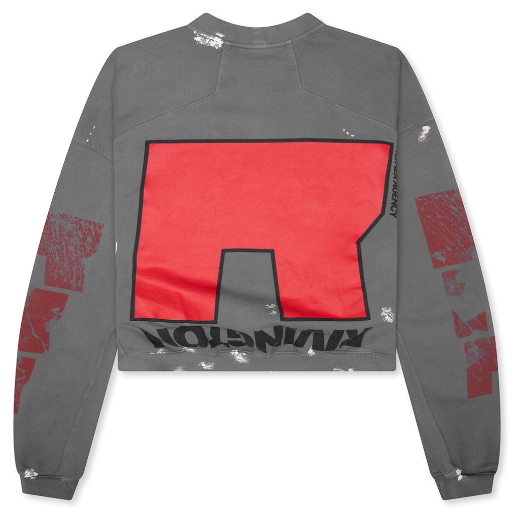 Love Stuff Crewneck - Grey