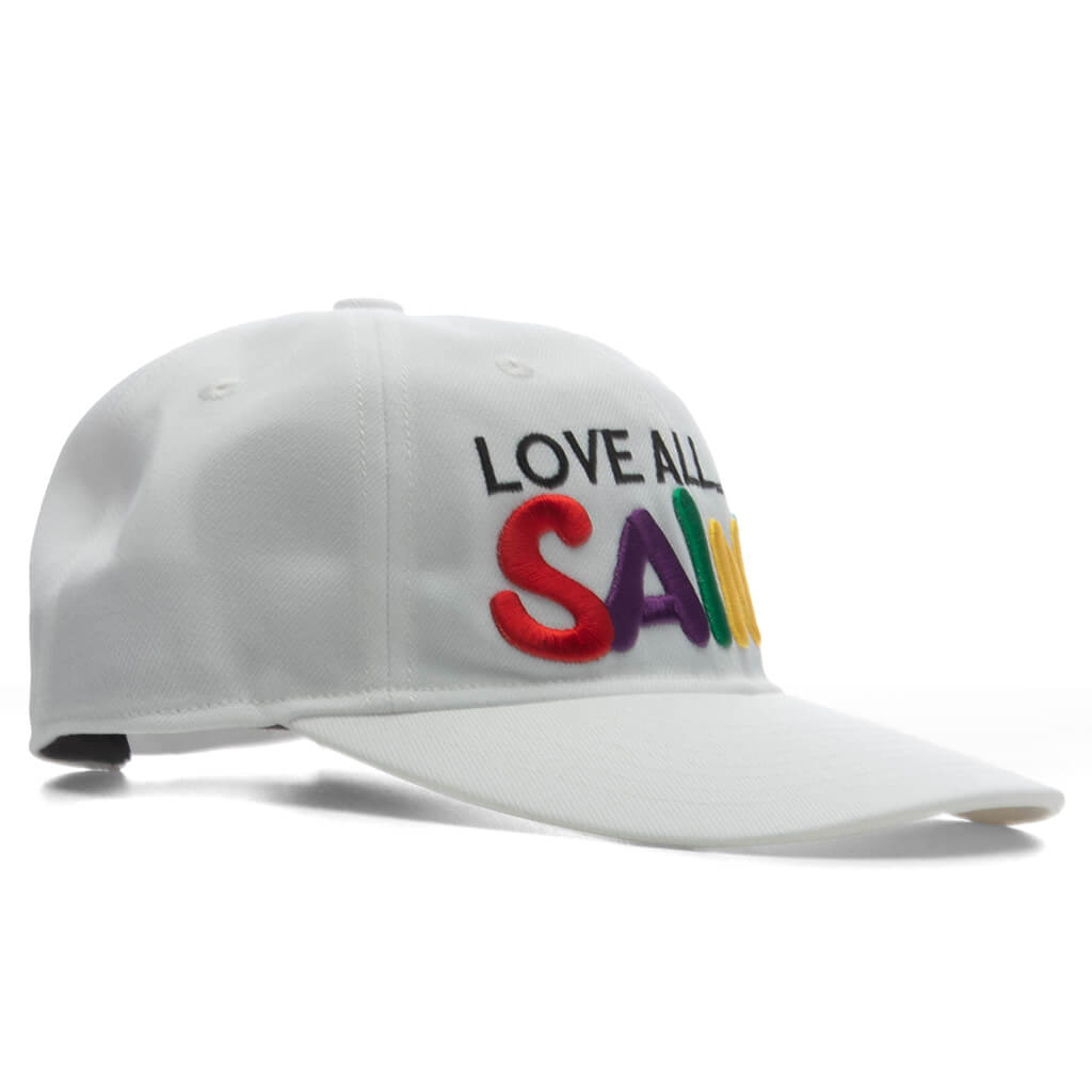 Love All Cap - White