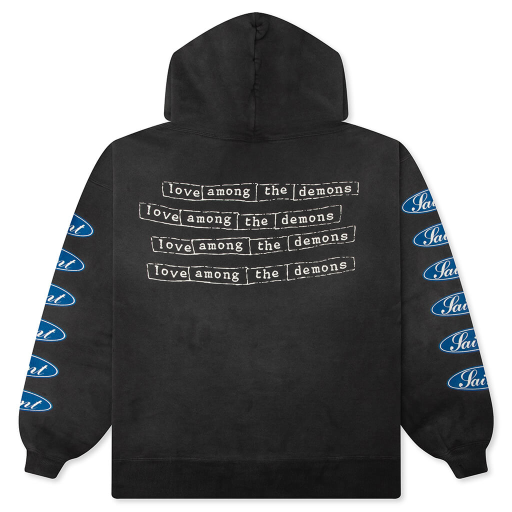 Love Among Hoodie - Black