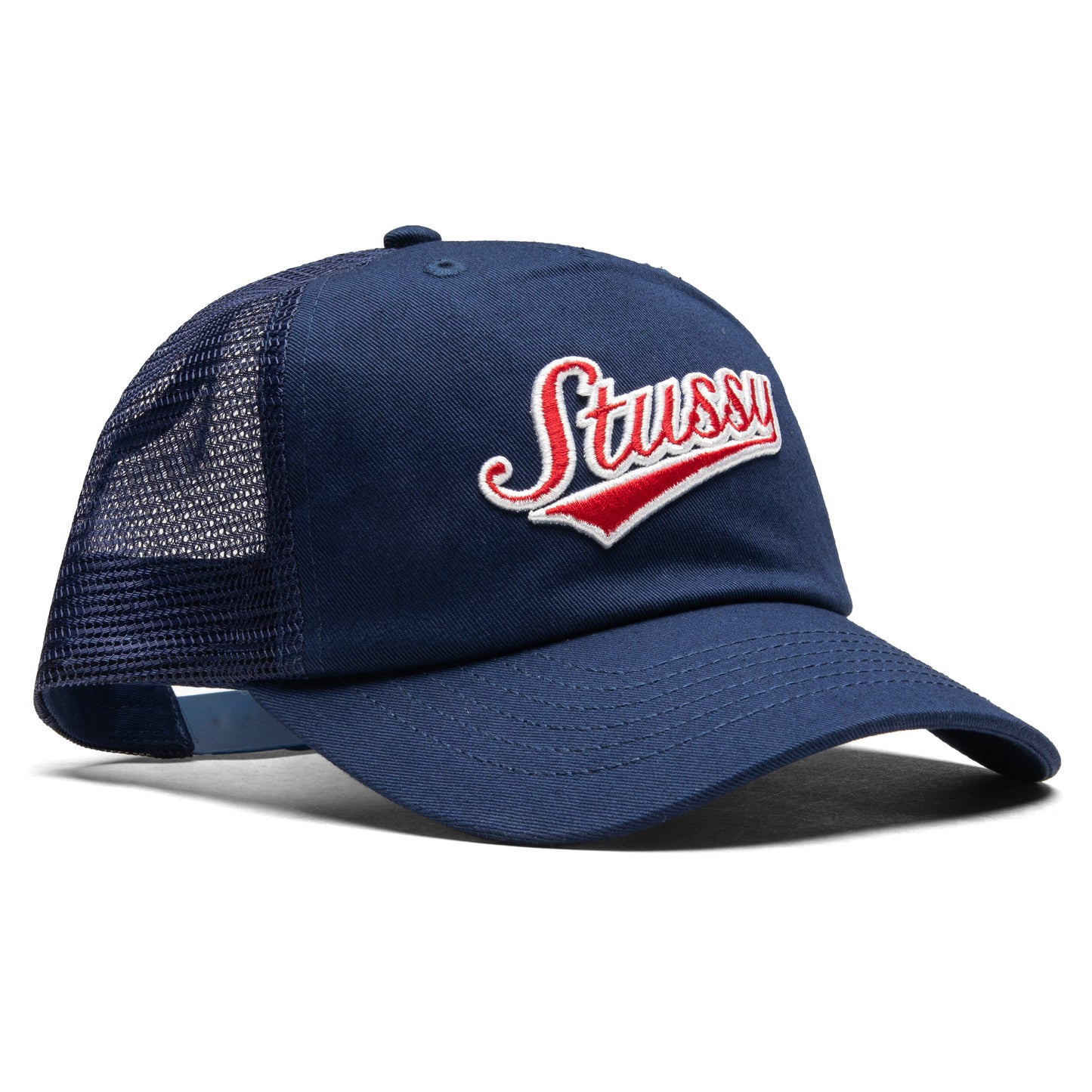 Low Profile Trucker Athletic Cap - Light Navy