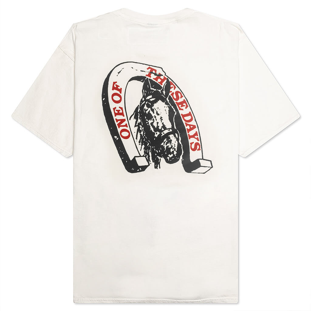 Lucky Number 73 S/S T-Shirt - Bone