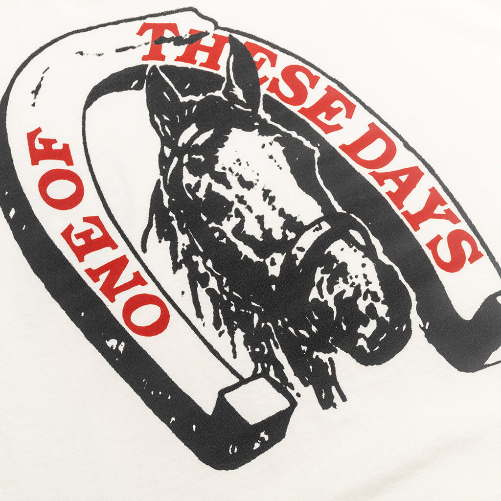 Lucky Number 73 S/S T-Shirt - Bone