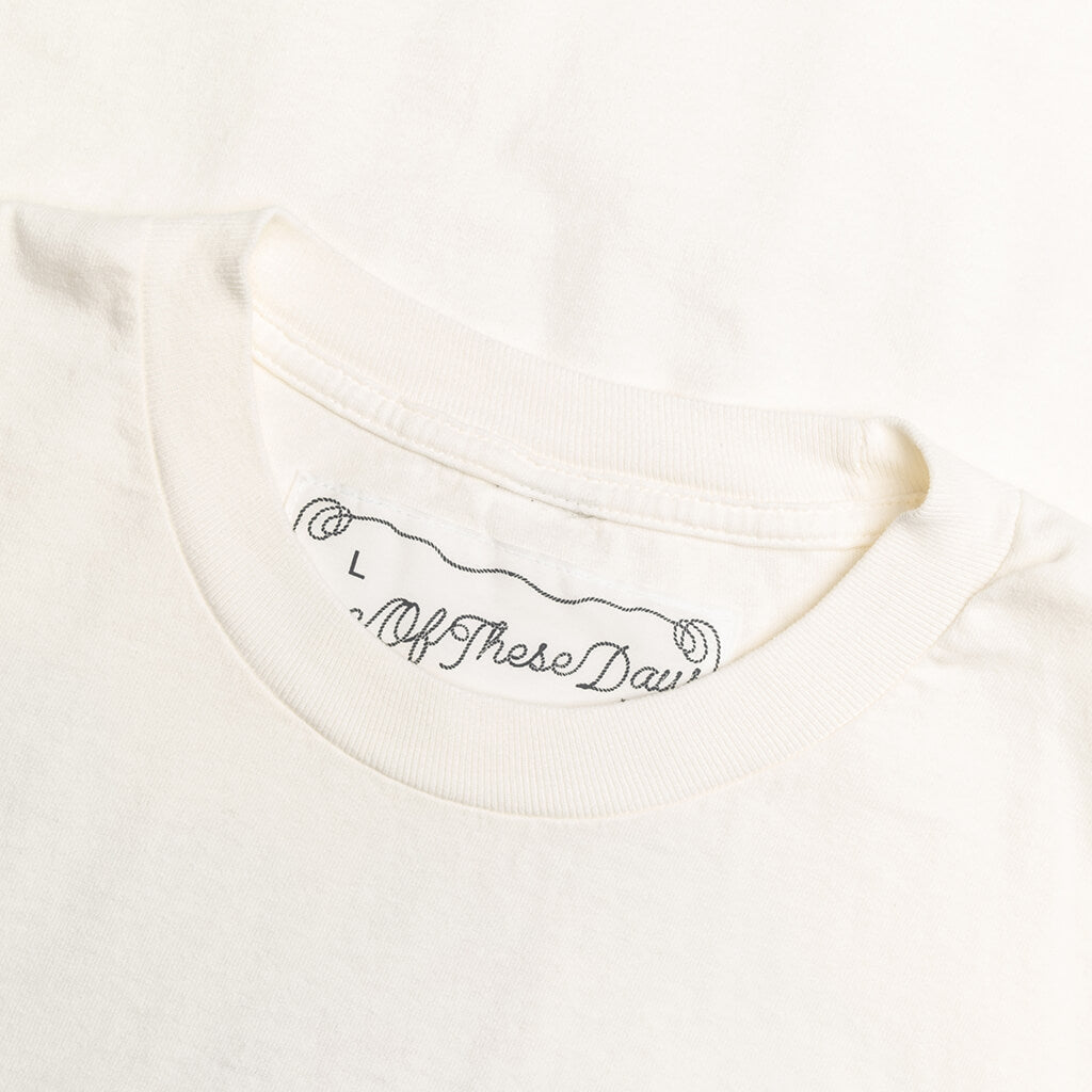 Lucky Number 73 S/S T-Shirt - Bone