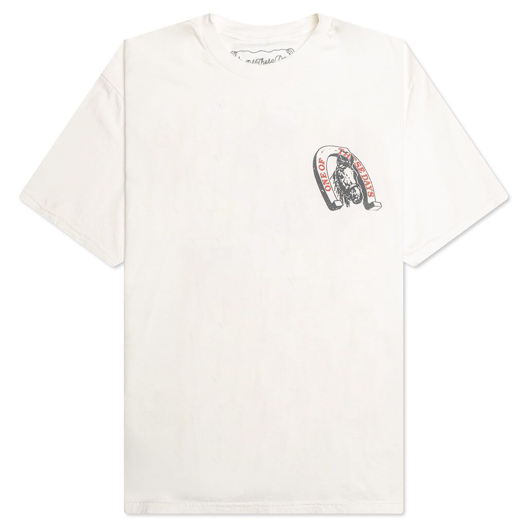Lucky Number 73 S/S T-Shirt - Bone