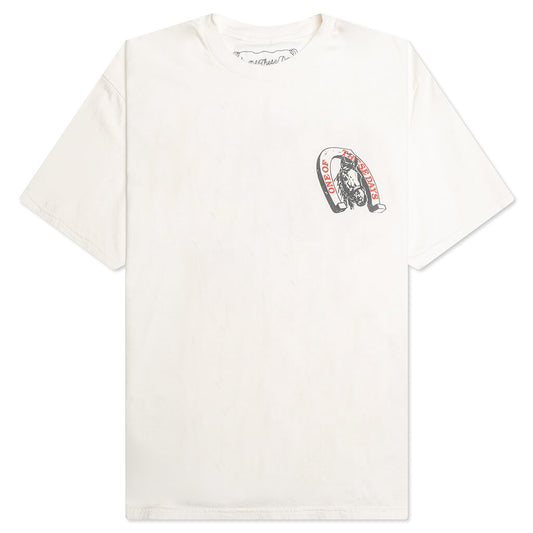 Lucky Number 73 S/S T-Shirt - Bone