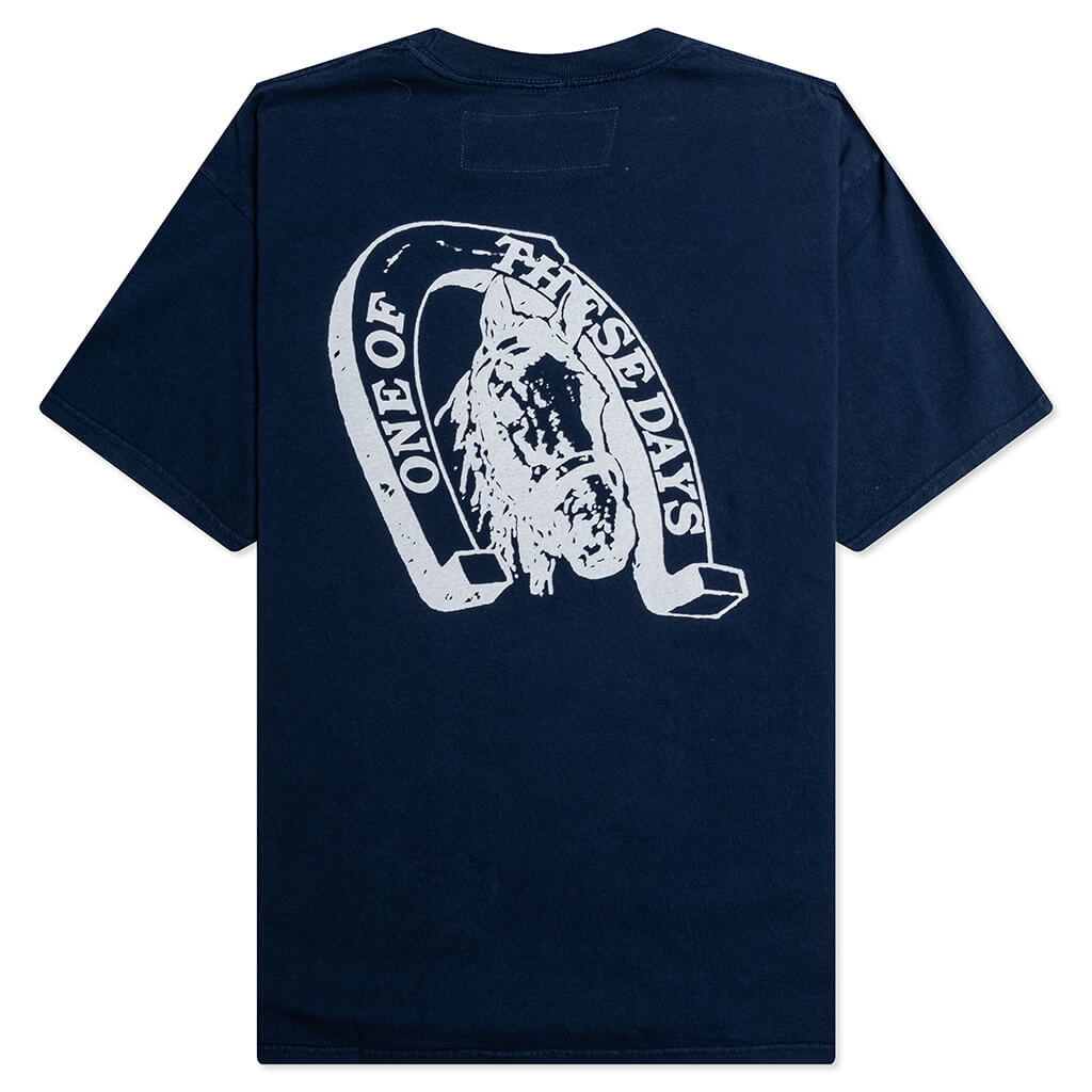 Lucky Number 73 S/S T-Shirt - Sun Faded Navy