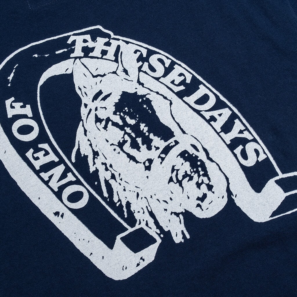 Lucky Number 73 S/S T-Shirt - Sun Faded Navy