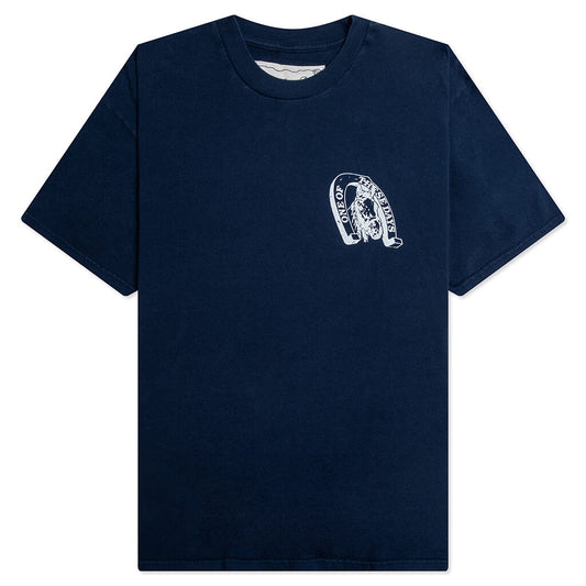 Lucky Number 73 S/S T-Shirt - Sun Faded Navy