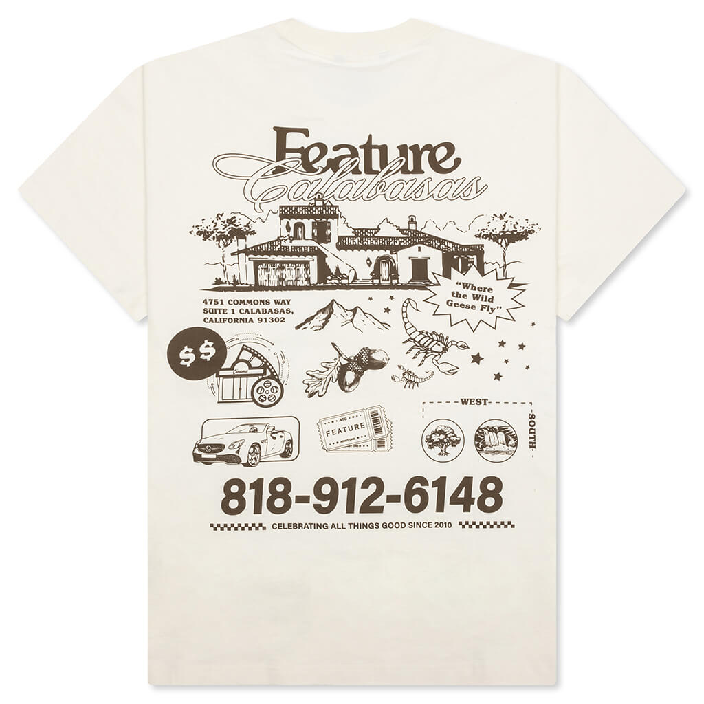 Lux Ad Tee - Cannoli Cream