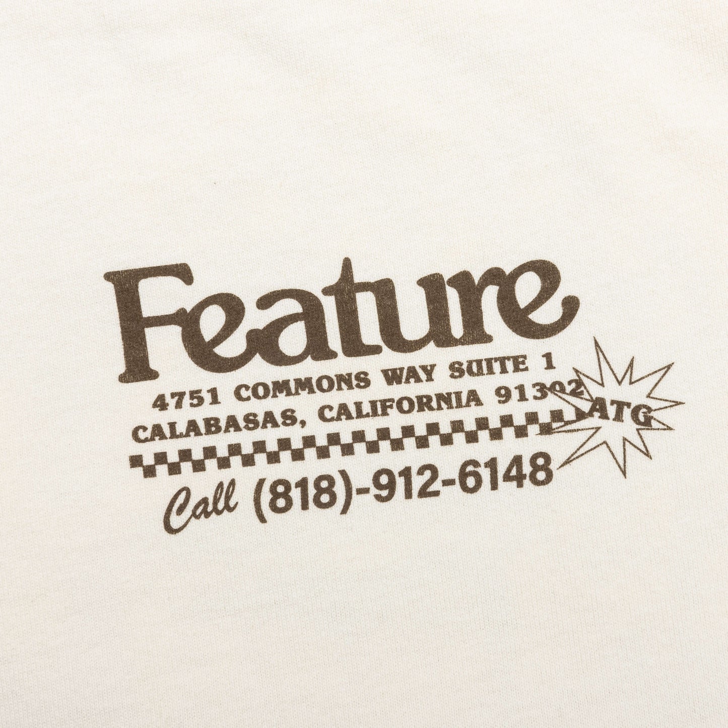 Lux Ad Tee - Cannoli Cream