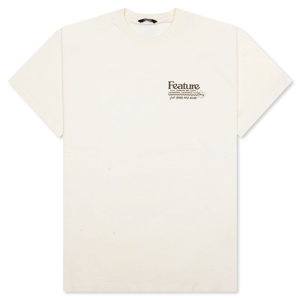 Lux Ad Tee - Cannoli Cream