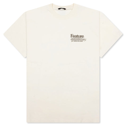 Lux Ad Tee - Cannoli Cream