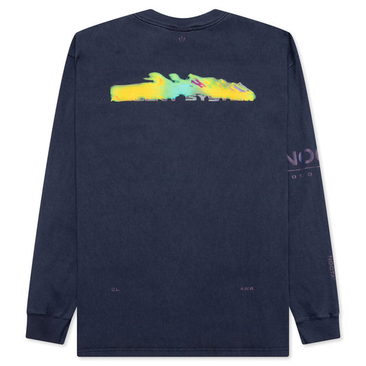 M NRG Nocta L/S Mock - Dark Obsidian