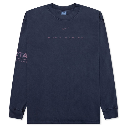 M NRG Nocta L/S Mock - Dark Obsidian