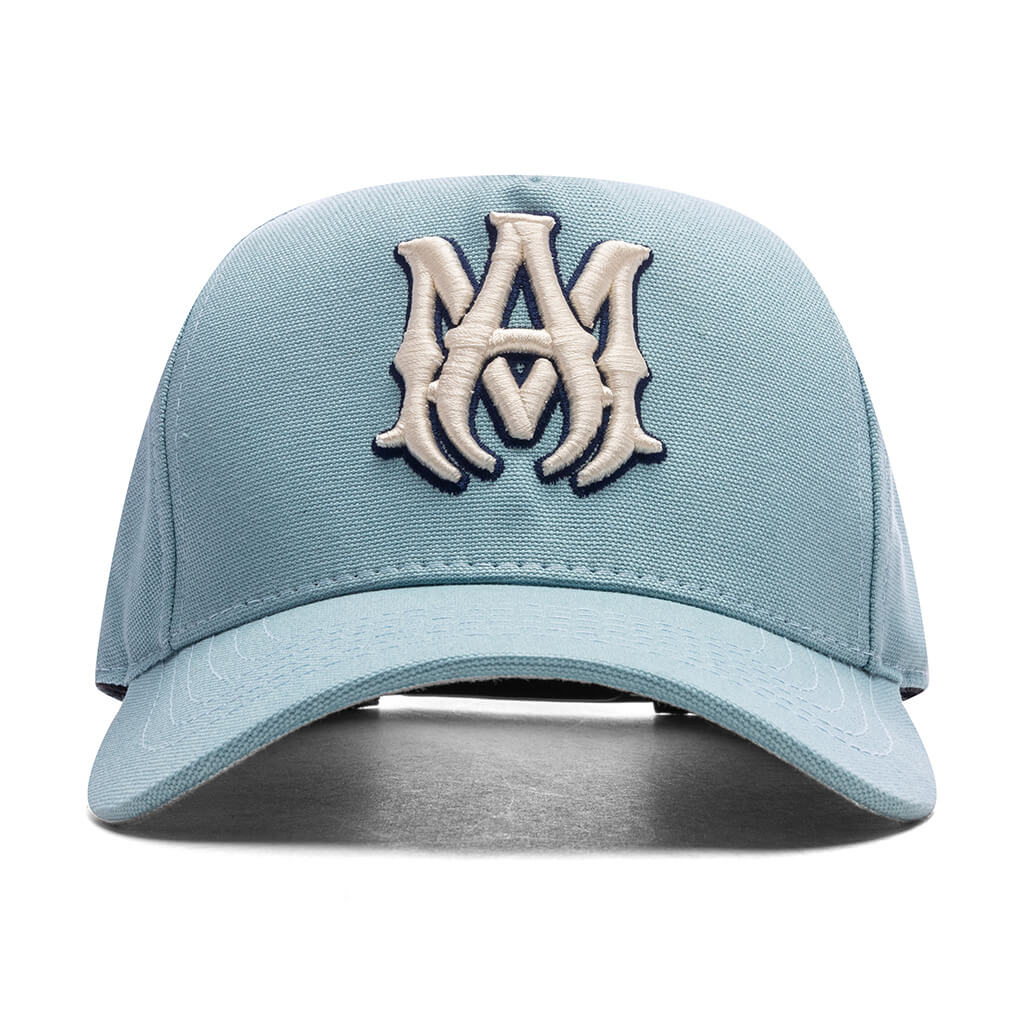 MA Canvas Hat - Dusty Blue