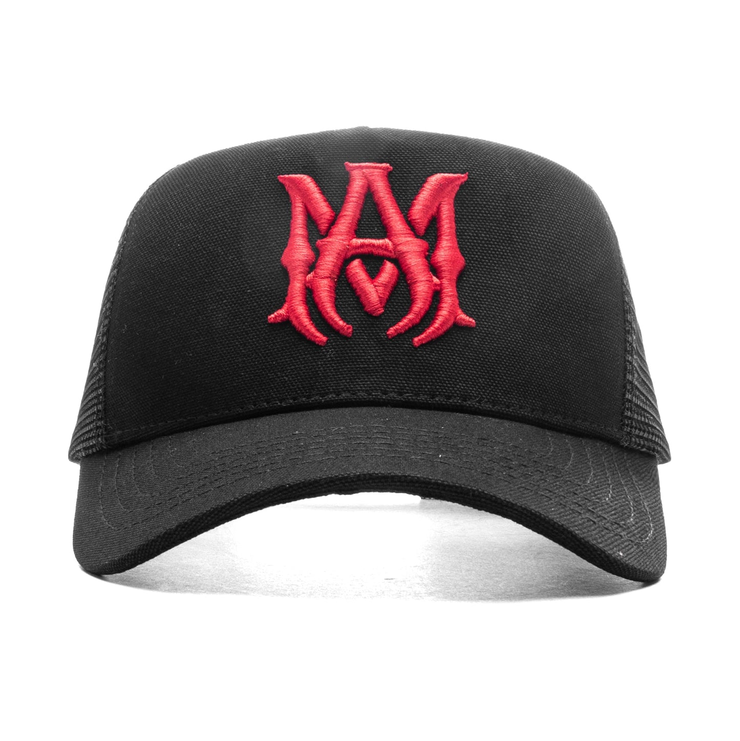 MA Logo Trucker Hat - Black/Red