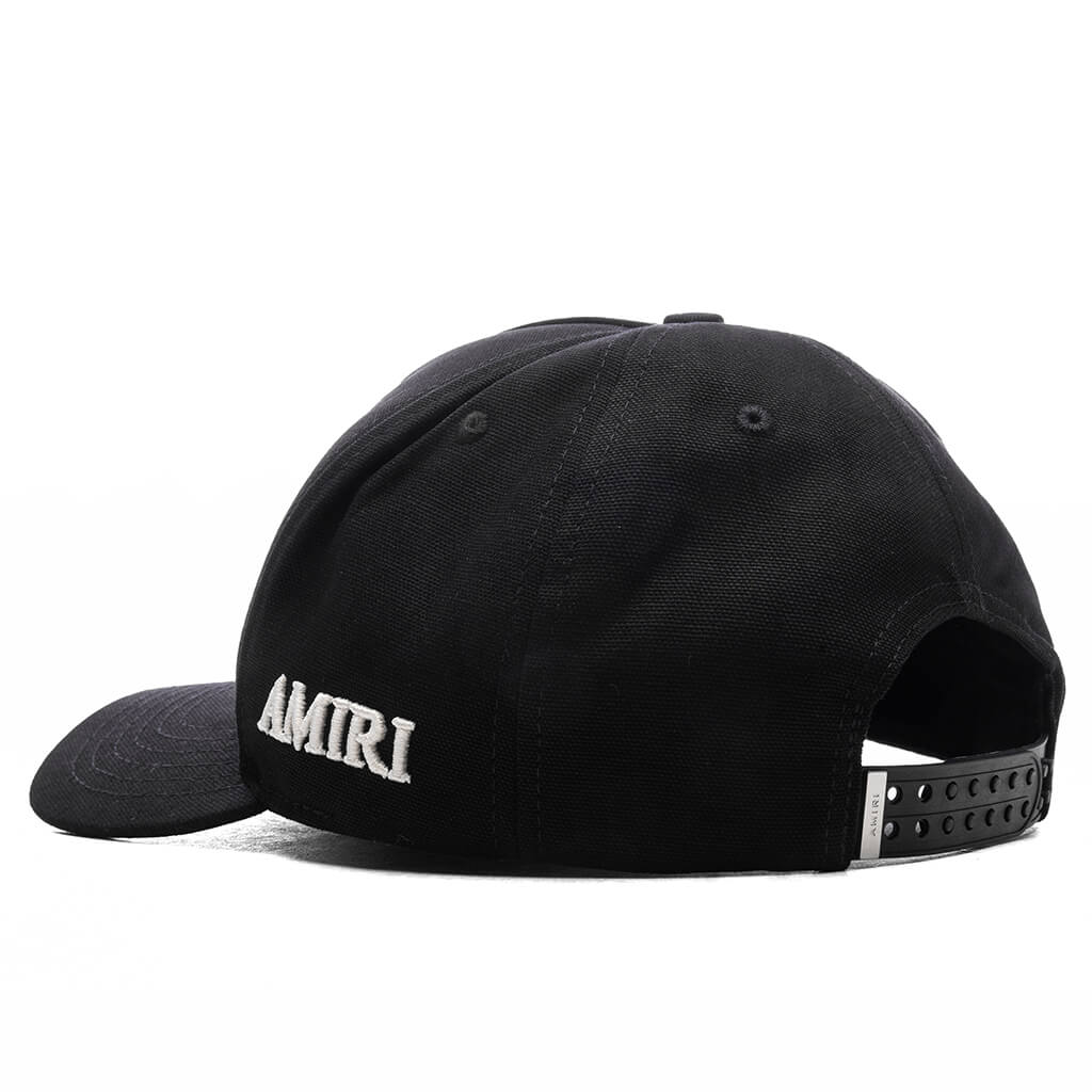 MA Outline Canvas Hat - Black/Blue