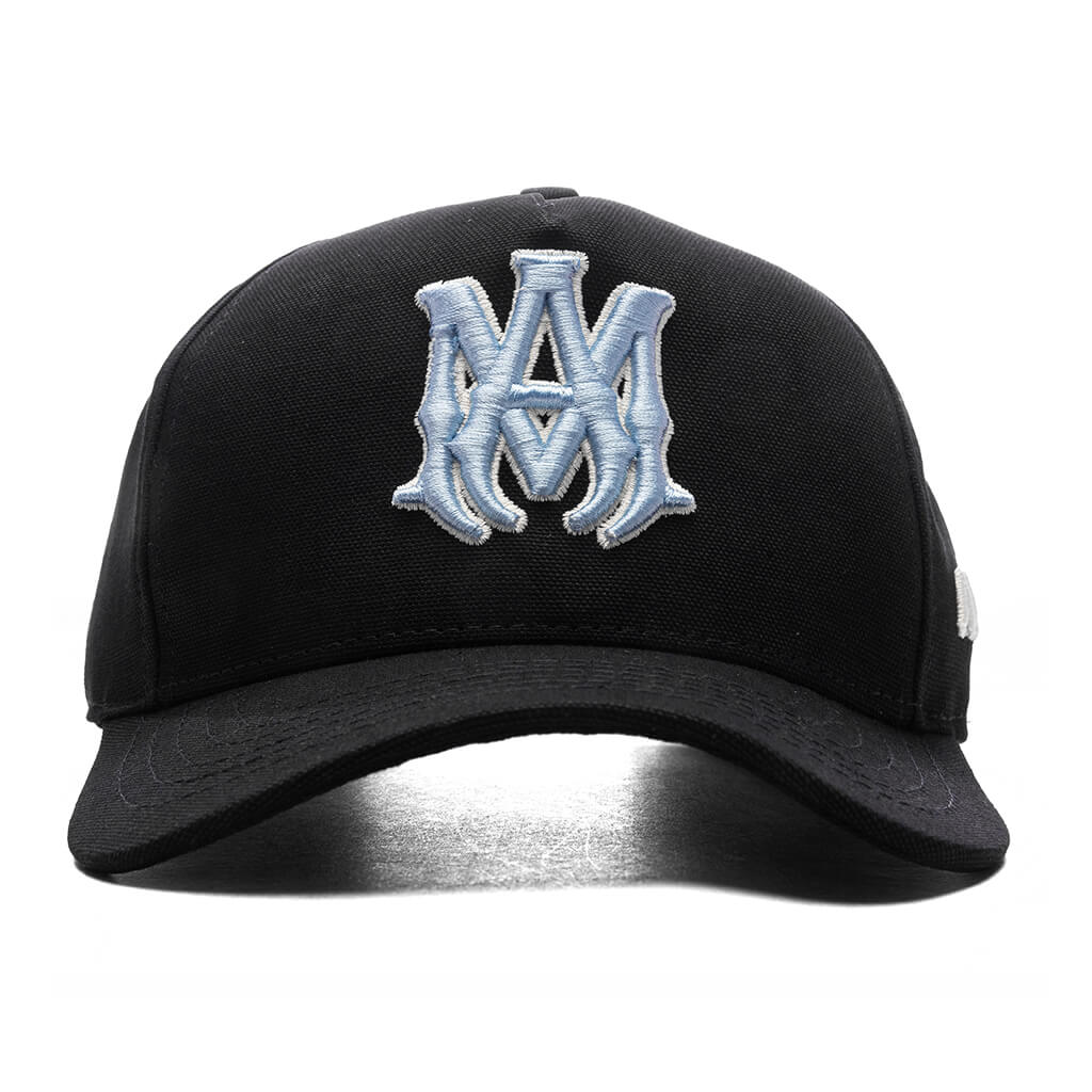 MA Outline Canvas Hat - Black/Blue