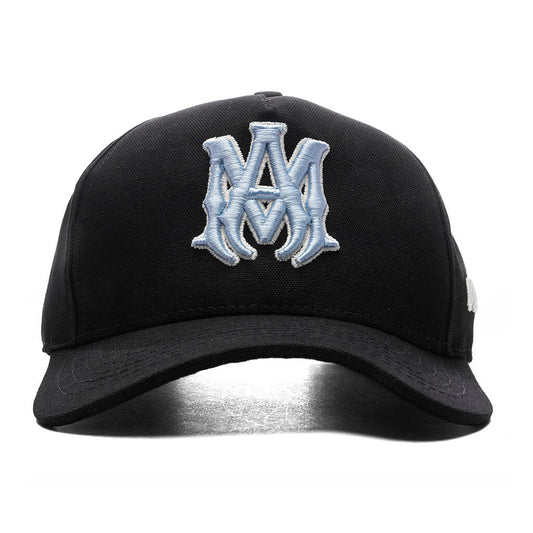 MA Outline Canvas Hat - Black/Blue