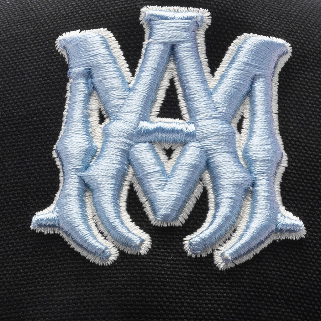 MA Outline Canvas Hat - Black/Blue