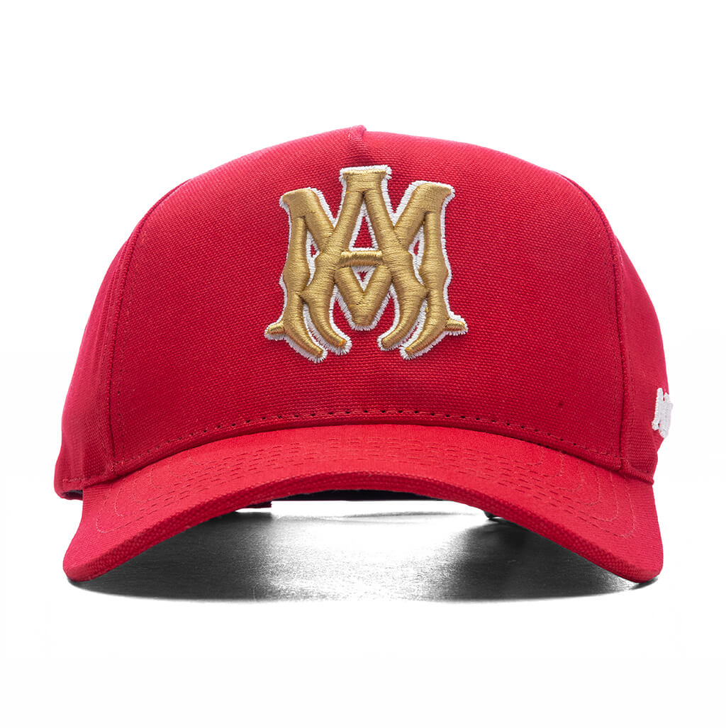 MA Outline Canvas Hat - Varsity Red