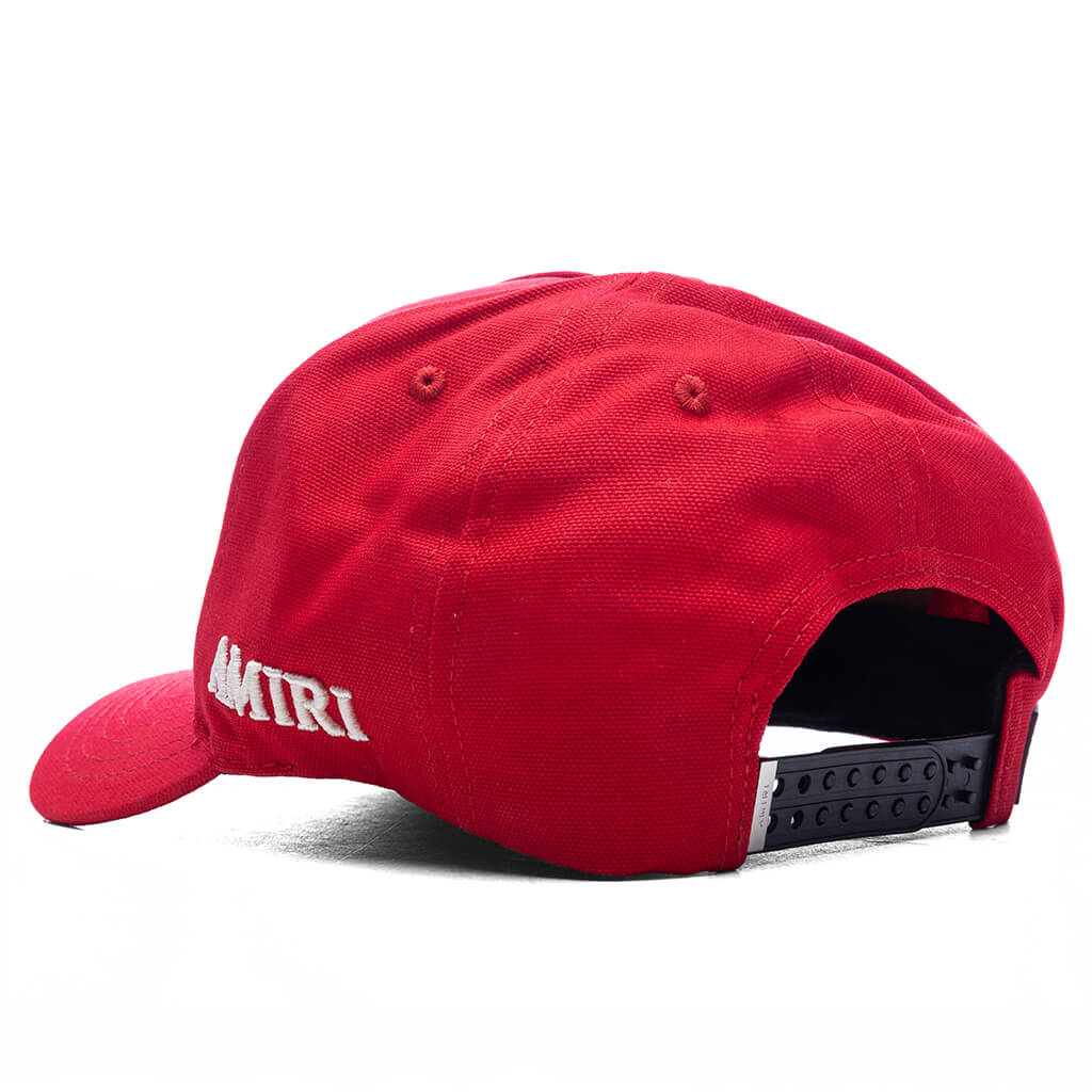MA Outline Canvas Hat - Varsity Red