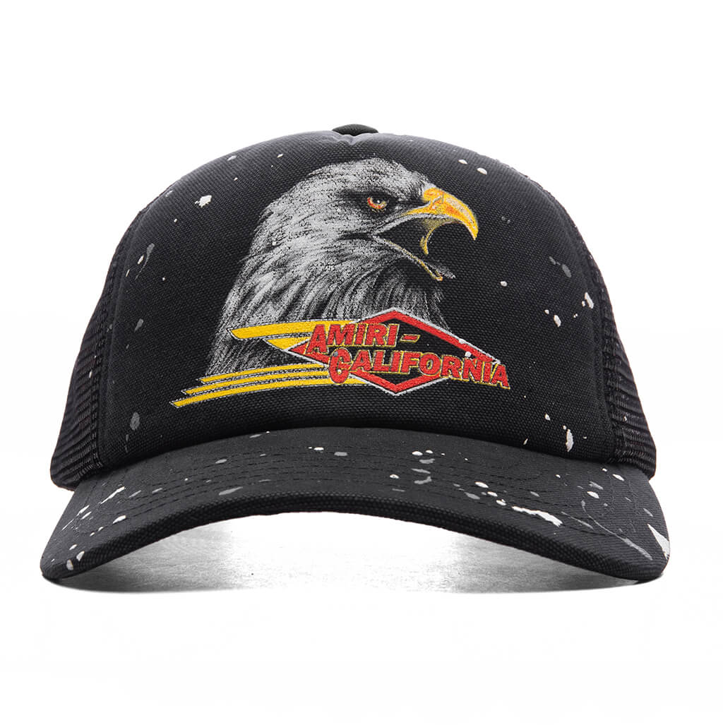 Vintage Trucker Hat - Black