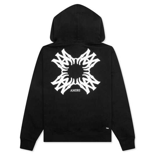 MA Quad Zip Up Hoodie - Black