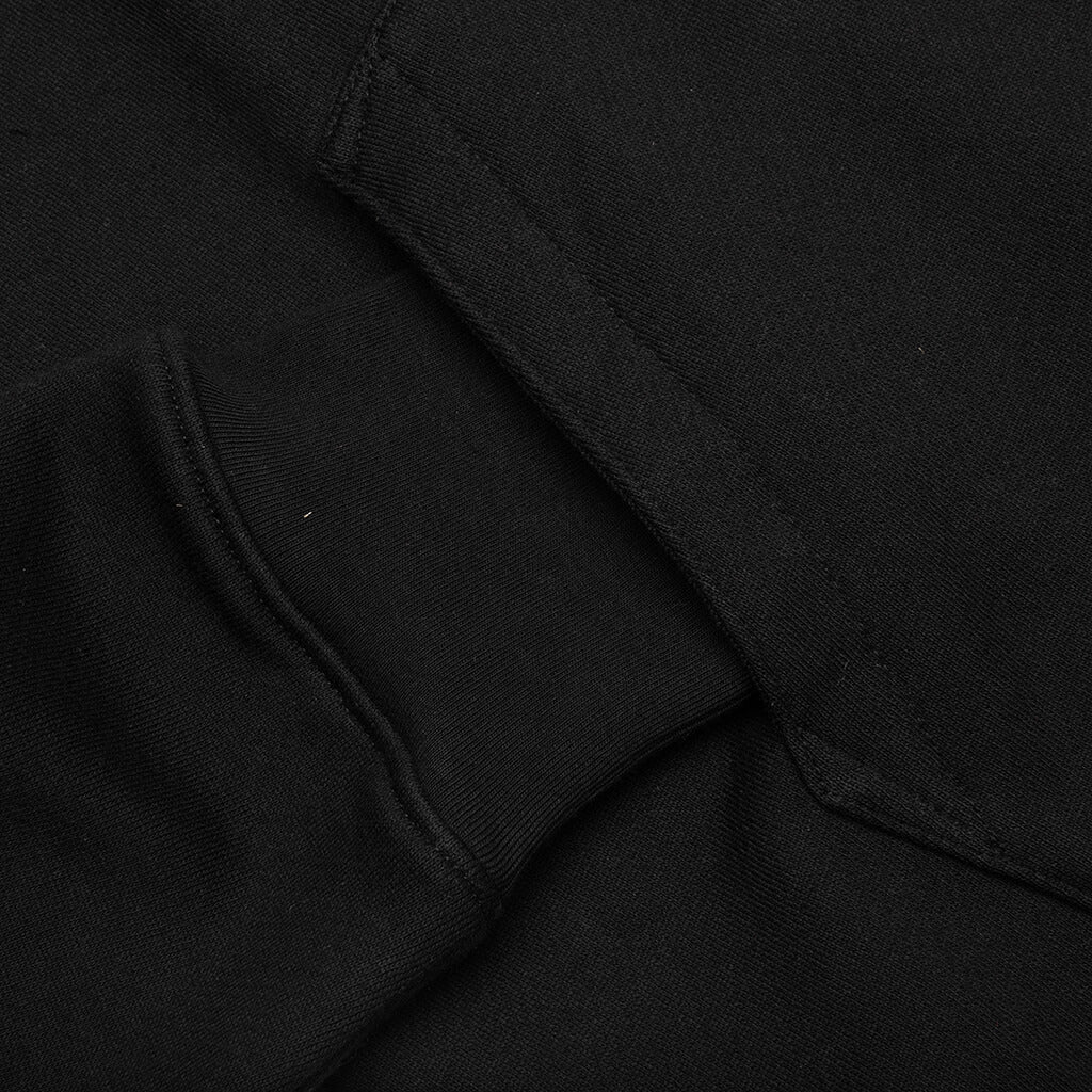 MA Quad Zip Up Hoodie - Black