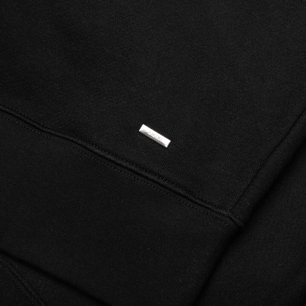 MA Quad Zip Up Hoodie - Black