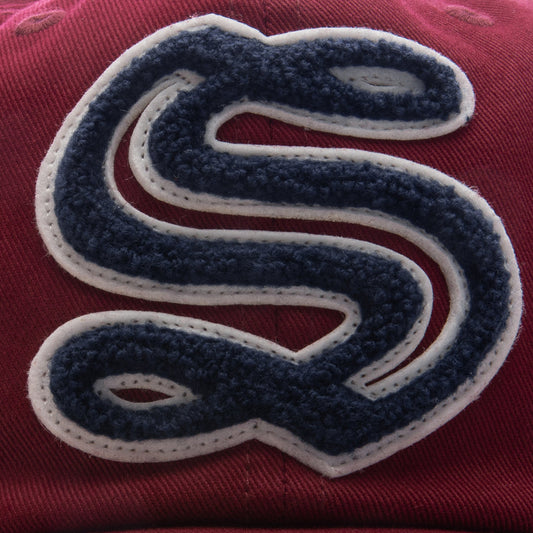 Mid-Depth Gothic S Snapback - Wine