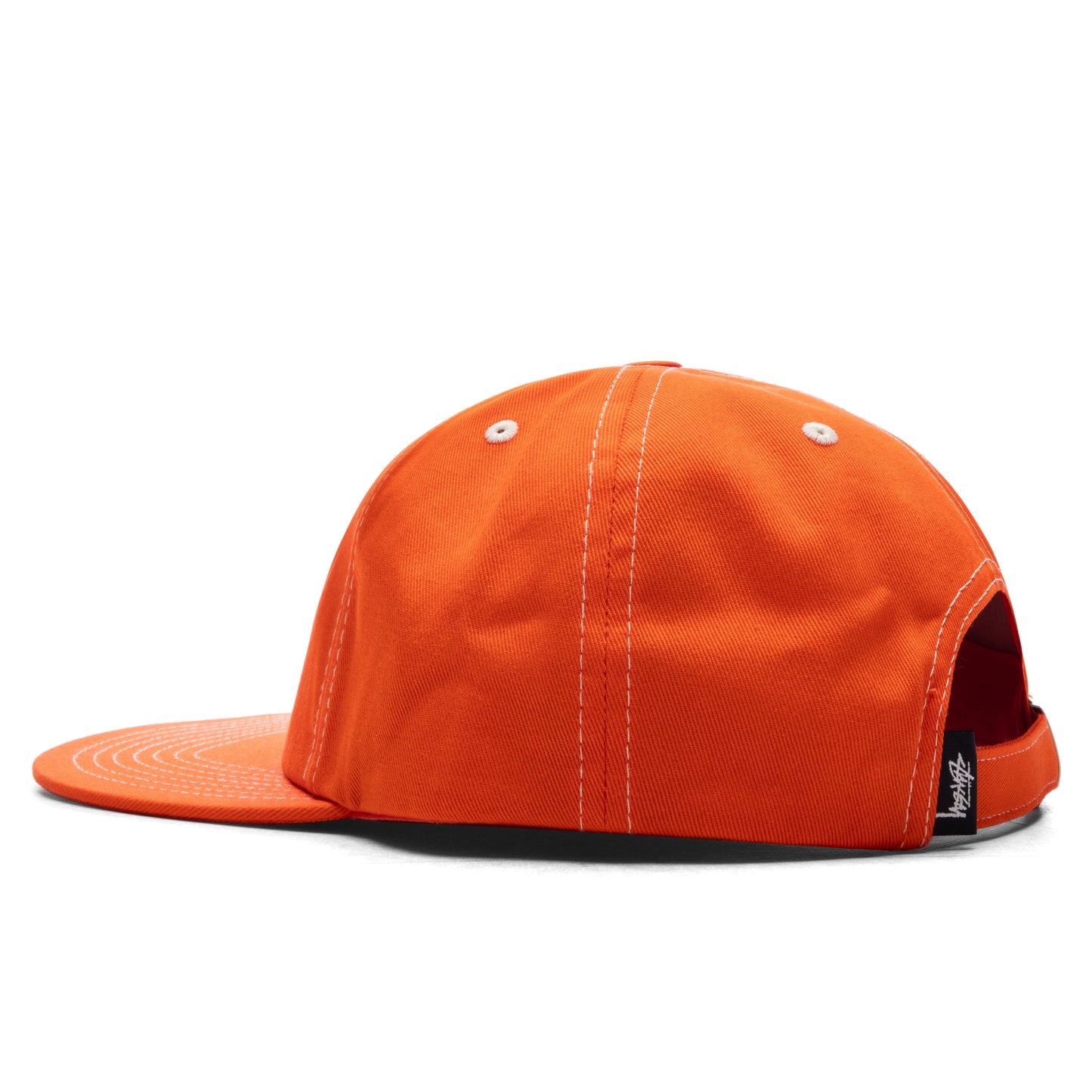Mid International Crown Strapback Cap - Coral