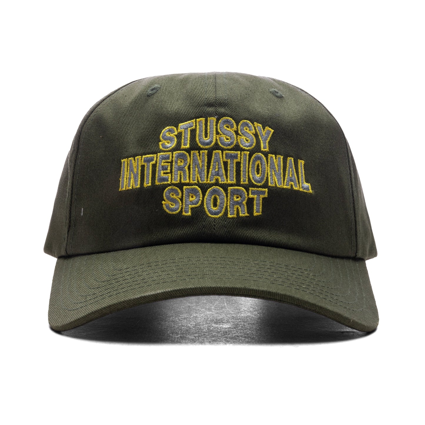 Mid International Sport Strapback Cap - Dark Olive