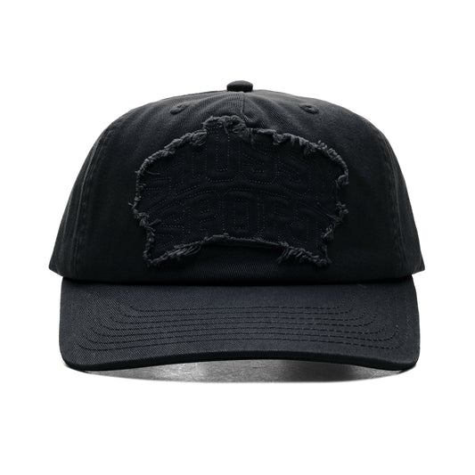 Mid Sport Patch Applique Cap - Shadow Black