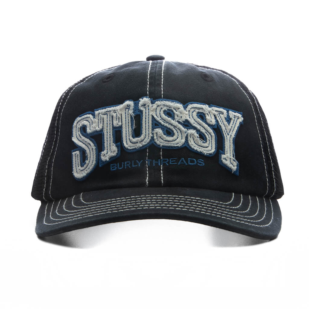 MD Burly Threads Trucker - Black