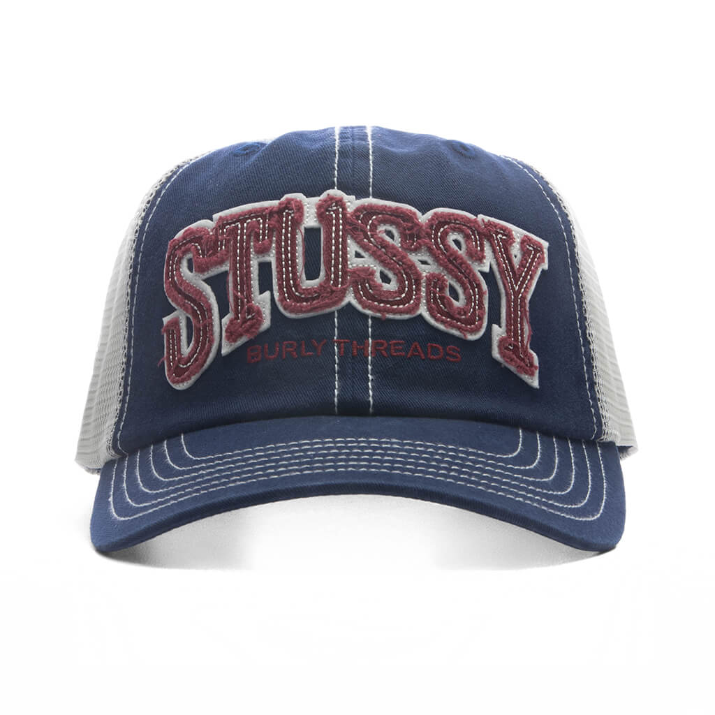 MD Burly Threads Trucker - Navy