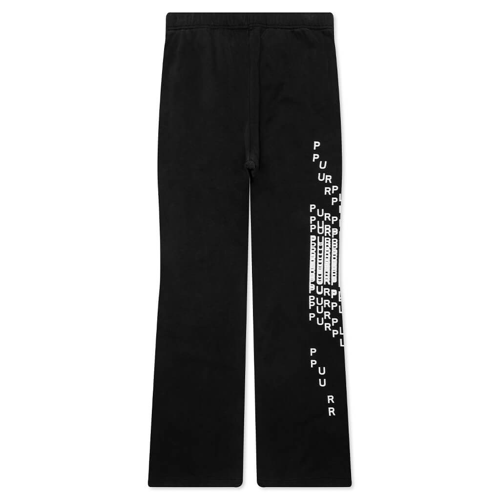 MWT Fleece Flared Pant - Black