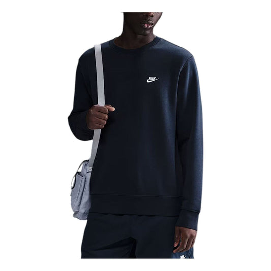 Nike Club Fleece Crew 'Obsidian White' FN3886-451