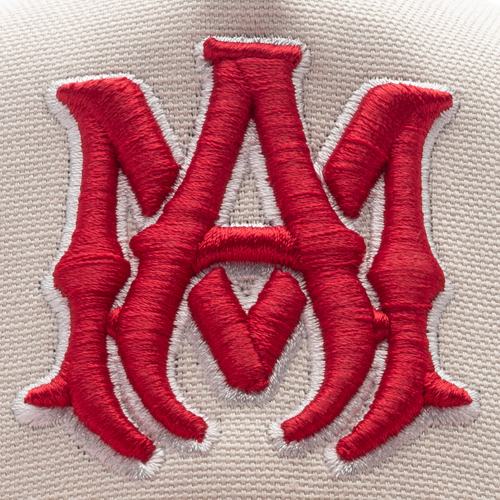 Ma Canvas Hat - Alabaster/Red