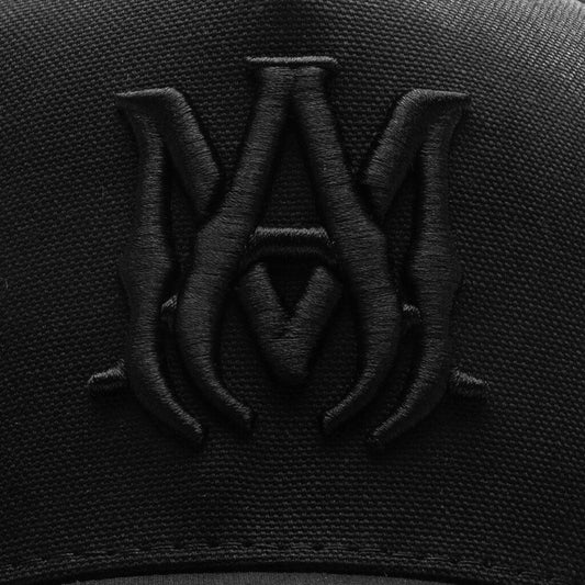 MA Full Canvas Hat - Black