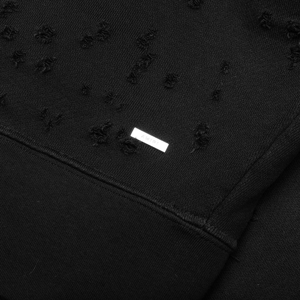 Ma Shotgun Embroidered Hoodie - Black