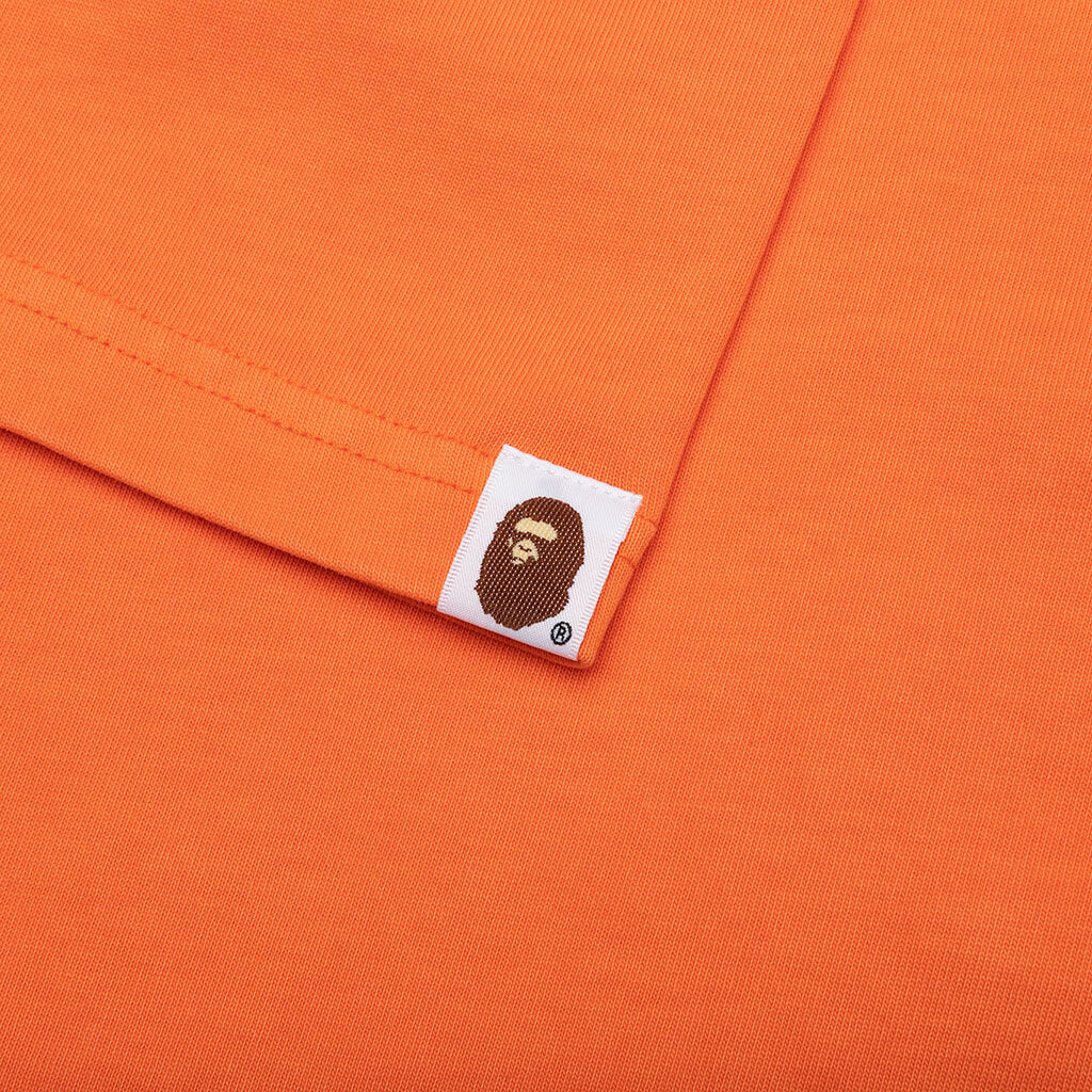 Mad College Garment Dyed Relaxed Fit Tee - Orange