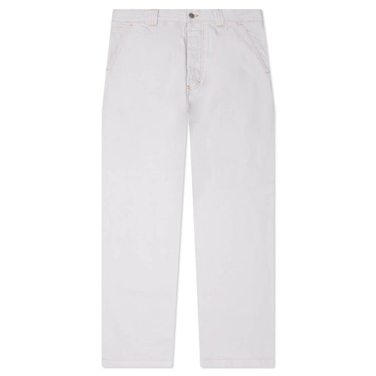 Chalk Selvedge Utility Jeans - Ice