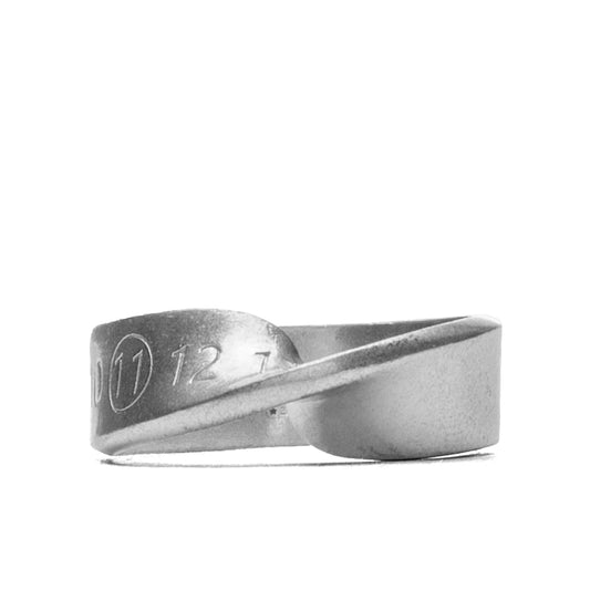 Curved Ring - Palladio Semi Polished