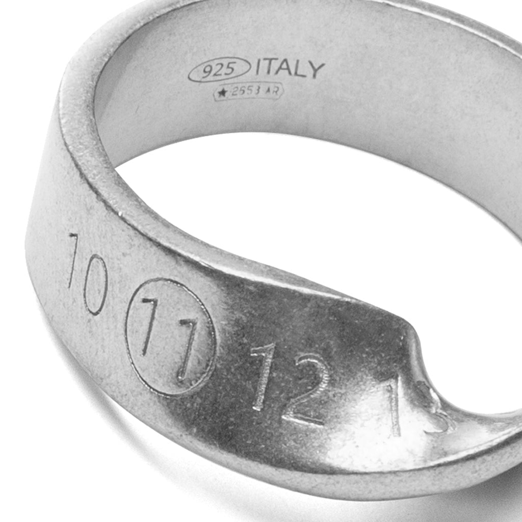 Curved Ring - Palladio Semi Polished