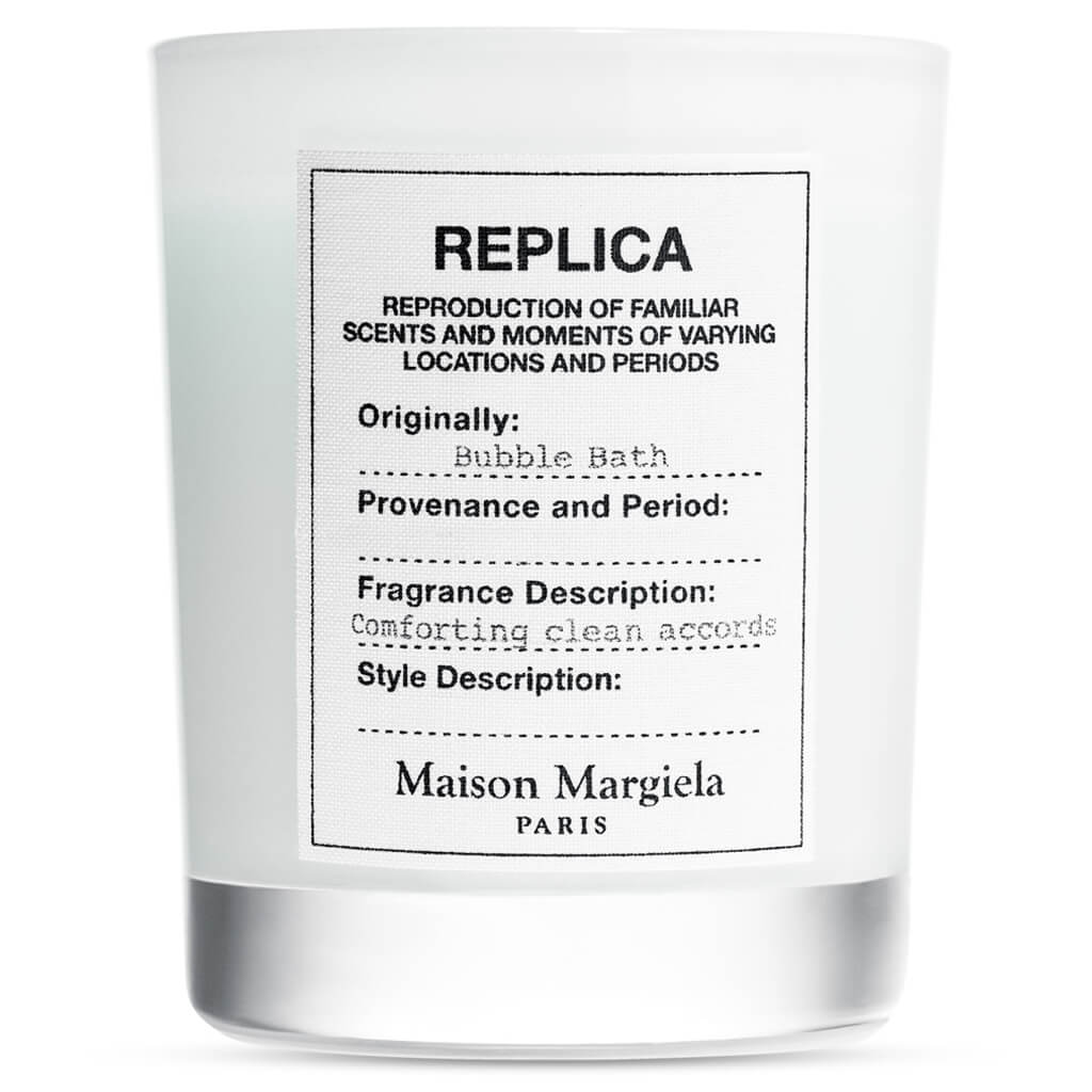 Replica Bubble Bath Candle