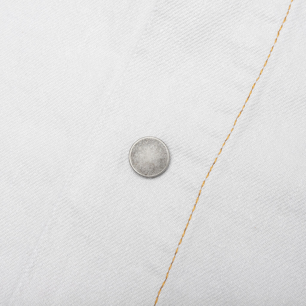 Chalk Selvedge Denim Jacket - Ice