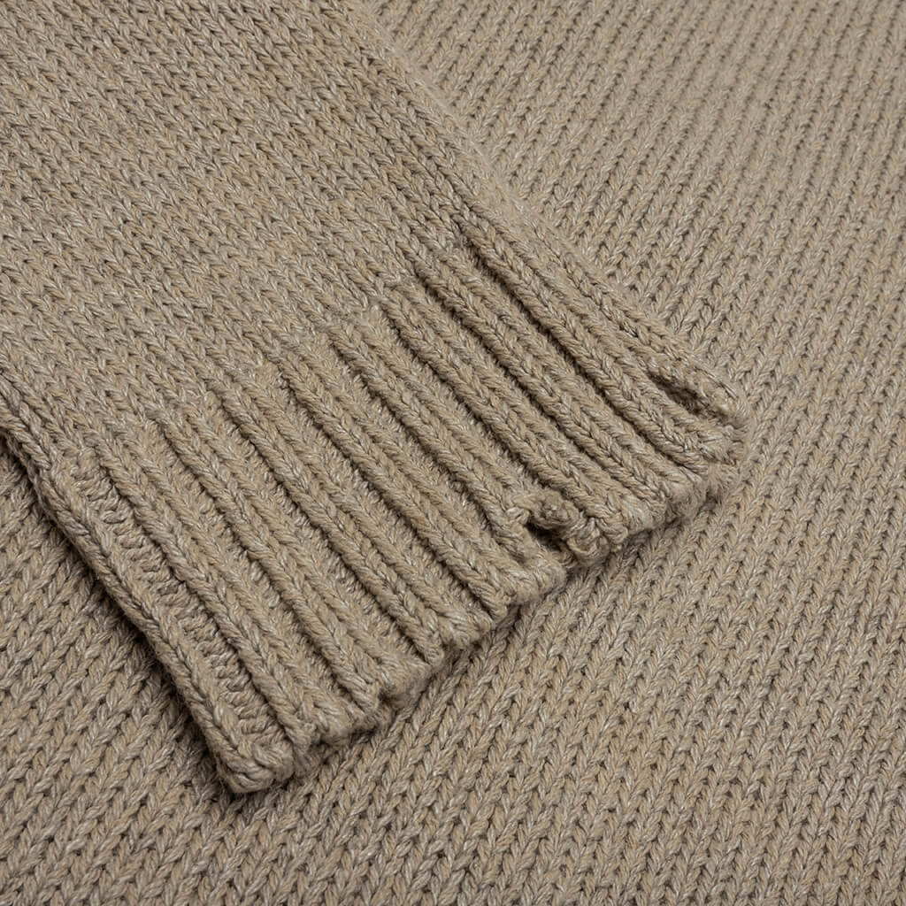 Distressed Cardigan - Rope